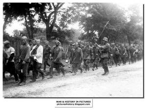 Prisoners on the Eastern Front, WWII.